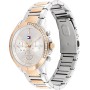 Tommy Hilfiger Reloj Analógico de Cuarzo Multifunción para Mujer con Correa de Acero Inoxidable - Disponible en versión Oro o
