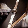 Casio Qd Black CINT Silver Bracelet 40.7 Reloj para Hombre, Cuarzo, Cuarzo- CA.AQ-800E-1AEF