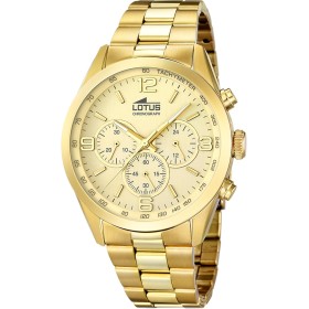 Lotus Reloj Hombre 18153/2 Minimalist Caja de Acero Inoxidable 316l Dorado Correa de Acero Inoxidable 316l Plateado