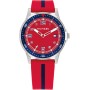 Tommy Hilfiger Reloj niño en Color Rojo con Correa de Silicona. Colección Boys - 1720035 -