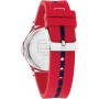 Tommy Hilfiger Reloj niño en Color Rojo con Correa de Silicona. Colección Boys - 1720035 -