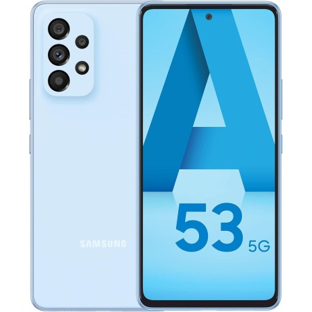 SAMSUNG A536B/DS Galaxy A53 5G, Dual, desbloqueado, 128GB 6GB RAM, Awesome Blue
