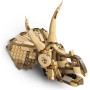 LEGO Jurassic World Fósiles de Dinosaurio: Cráneo de Triceratops Maqueta de Dinosaurio de Juguete par Niños y Niñas de 9 Años o