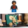 LEGO Jurassic World Fósiles de Dinosaurio: Cráneo de Triceratops Maqueta de Dinosaurio de Juguete par Niños y Niñas de 9 Años o