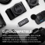 Elgato Cam Link 4K - capturadora externa de cámara, streaming y grabación, cámara de fotos, de vídeo como webcam a 1080p60 o