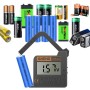 AXFEE Comprobador de Pilas, Probador Universal de Batería, Comprobador de Batería Doméstica, 168Max Comprobador de Pilas de