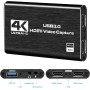 Rybozen Game Capture Tarjeta USB 3.0 Video Card HD 1080P HDMI grabación de vídeo con transmisiones en Directo, Dispositivo de