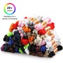 UpUGo 3 Pairs of Shoelaces, 8 mm Wide Flat Shoelaces for Sports Shoes, Running, Adults