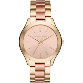 Michael Kors Runway Reloj para Mujer, Movimiento de Cuarzo con Correa de Acero, cerámica o Piel