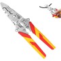 MDMAH Alicates pelacables, herramienta electricista, alicates de electricista, pelacables de cable, pelacables para pelar,