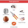 MDMAH Alicates pelacables, herramienta electricista, alicates de electricista, pelacables de cable, pelacables para pelar,