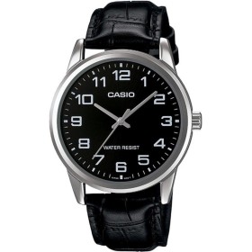 Casio Reloj Analógico para Hombres de Cuarzo con Correa en Piel MTPV001L-1B