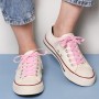 UpUGo 3 Pairs of Shoelaces, 8 mm Wide Flat Shoelaces for Sports Shoes, Running, Adults