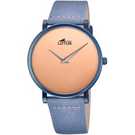 LOTUS Reloj Hombre 18781/1 Outlet Caja de Acero Inoxidable 316l Azul Correa de Nylon Azul