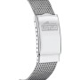LOTUS Reloj Mujer 15740/1 Outlet Caja de Acero Inoxidable 316l Gris Plata Correa de Caucho Blanco