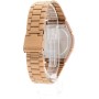 Casio Reloj Cuarzo Mujer 34.00mm con dial Digital LCD y Correa de Pulsera de Metal Rosa B640WC-5AEF