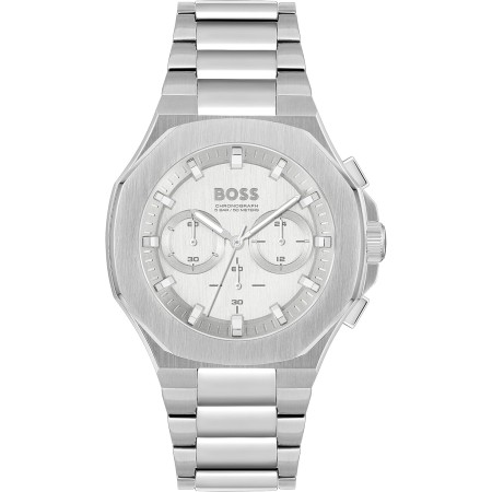 Boss Reloj Cronógrafo de Cuarzo para Hombre Colección Taper con Correa de Acero Inoxidable Plateada - 1514087