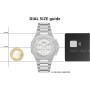 Boss Reloj Cronógrafo de Cuarzo para Hombre Colección Taper con Correa de Acero Inoxidable Plateada - 1514087
