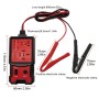 Dtaigou Probador de relés de 12/24 voltios, Probador de relés, Kit de prueba radiante pequeño portátil de 12 V, Herramienta de