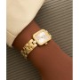 GUESS Reloj Analógico para Mujer'S de Cuarzo con Correa en Acero Inoxidable GW0865L2