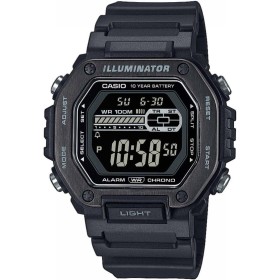 Casio Collection Men's Digital Watch Black MWD-110HB-1BVEF Resin Case and Strap