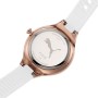 PUMA Reloj Contour para Mujer, Movimiento de Cuarzo con Correa de Poliuretano, Silicona, Piel o acero Inoxidable