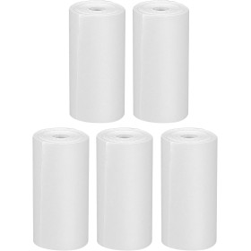 GlobalCrown Instant Camera Print Paper Refill for Kids, 5 Rolls Thermal Printer Paper, Inkless White Printing Paper (5 Rolls)