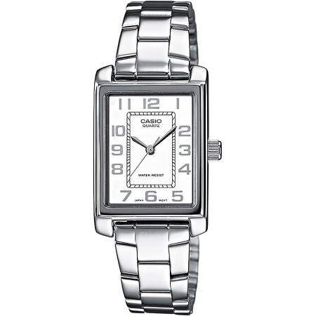 Casio Reloj Analógico para Mujer de Cuarzo con Correa en Acero Inoxidable LTP-1234PD-7BEF