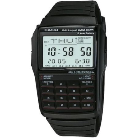 Casio Reloj para Hombre de Cuarzo japonés con Correa en Resina DBC32-1A