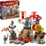 LEGO Ninjago Arena de Batalla del Torneo Juguete Ninja de Construcción con 6 Minifiguras Inc. Kai y Sora, Juego Infantil de