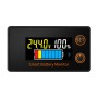 Monitores de batería de 12 V, 24 V, 36 V, 48 V, 60 V, 72 V, probador de batería, pantalla digital, capacidad de la batería