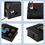 Monitores de batería de 12 V, 24 V, 36 V, 48 V, 60 V, 72 V, probador de batería, pantalla digital, capacidad de la batería