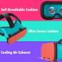 Orzly Auriculares VR diseñados para Consola Nintendo Switch & Switch OLED con Lente Ajustable para una Experiencia de Juego de