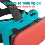 Orzly Auriculares VR diseñados para Consola Nintendo Switch & Switch OLED con Lente Ajustable para una Experiencia de Juego de