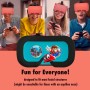 Orzly Auriculares VR diseñados para Consola Nintendo Switch & Switch OLED con Lente Ajustable para una Experiencia de Juego de