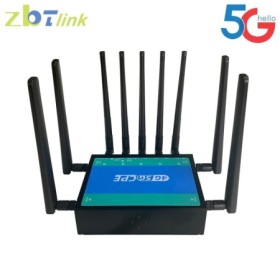 Zbtlink-enrutador 5G con dos SIM, WiFi6, módem CPE SimCard de 3000Mbps
