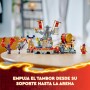 LEGO Ninjago Arena de Batalla del Torneo Juguete Ninja de Construcción con 6 Minifiguras Inc. Kai y Sora, Juego Infantil de