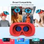 DEVASO Auriculares VR mejorados para Nintendo Switch y Switch Modelo OLED, Gafas de Realidad Virtual Switch con Lentes HD