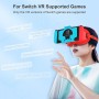DEVASO Auriculares VR mejorados para Nintendo Switch y Switch Modelo OLED, Gafas de Realidad Virtual Switch con Lentes HD