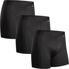 DANISH ENDURANCE Men's Sports Boxer Shorts, Fitted and Breathable, Pack of 3 - Men's Sports Clothing, Underwear