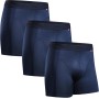 DANISH ENDURANCE Men's Sports Boxer Shorts, Fitted and Breathable, Pack of 3 - Men's Sports Clothing, Underwear