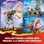 LEGO Ninjago Arena de Batalla del Torneo Juguete Ninja de Construcción con 6 Minifiguras Inc. Kai y Sora, Juego Infantil de