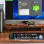 Gvvsjgdbis DC 0-420V 300A WiFi Probador de Capacidad de Batería Medidor de Energía Eléctrica DC Probador de Corriente de Voltaje