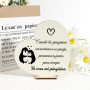 Regalos para Madres Navidad, Placa de Madera Corazón, Regalos Navidad Mujer, Detalles para Regalar Mujer, Regalo Cumpleaños