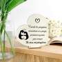 Regalos para Madres Navidad, Placa de Madera Corazón, Regalos Navidad Mujer, Detalles para Regalar Mujer, Regalo Cumpleaños