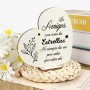 Regalos para Madres Navidad, Placa de Madera Corazón, Regalos Navidad Mujer, Detalles para Regalar Mujer, Regalo Cumpleaños