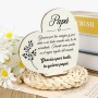Regalos para Madres Navidad, Placa de Madera Corazón, Regalos Navidad Mujer, Detalles para Regalar Mujer, Regalo Cumpleaños