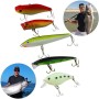 Vicloon Señuelos de Pesca, 120 Piezas Kits de Señuelos Pesca Accesorios Cebos Artificiales Articulos de Pesca Incluido la Caja