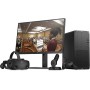 HP Reverb G2 + 2 Controladores - Gafas de Realidad Virtual SteamVR, WMR, resolución 4k, lentes ajustables Valve, 4 cámaras,