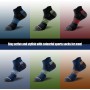 Niorasen Men's Ankle Socks, 6 Pairs Sports Running Socks with Thin Padded Summer Cotton Breathable with Terry Sole Non-Slip